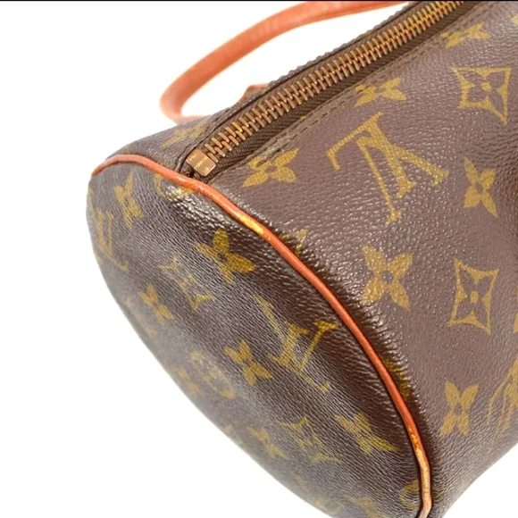 Louis Vuitton PAPILLON 30 Handbag Pouch Monogrammed Canvas